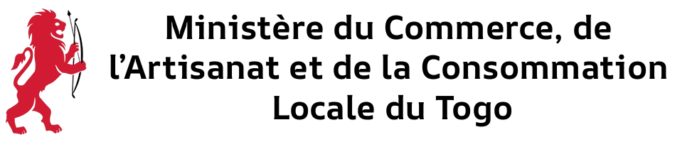 Logo of the Ministry of Trade, Industry and Local Consumption of the Republic of Togo